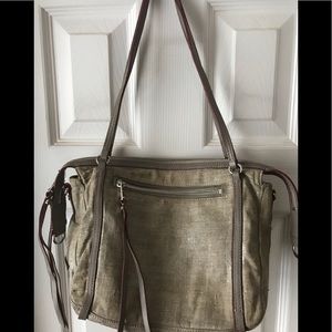 MZ WALLACE BAG LEATHER TRIM AND STRAPS